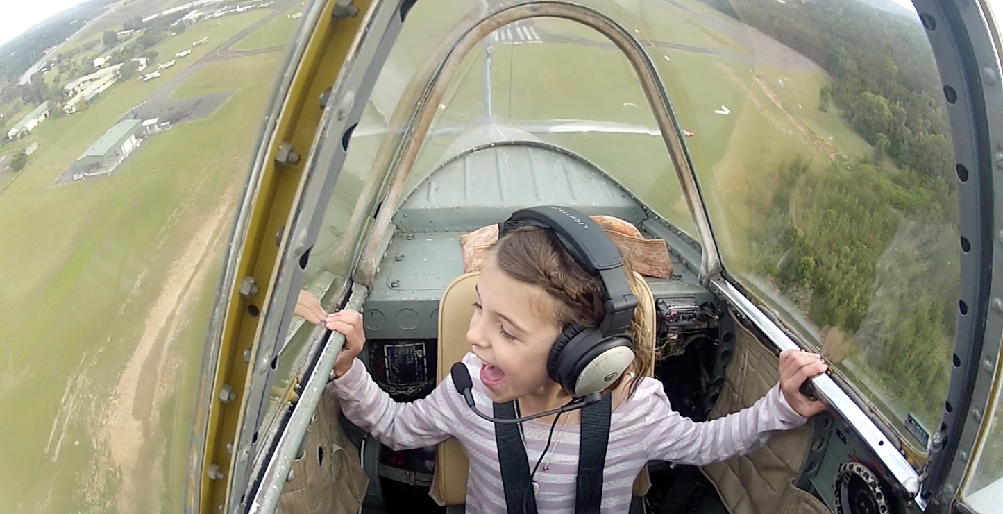 Coastal Reconnoissance and Advanced  Warbird Adventure Flight over the Hunter Valley