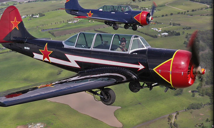 Advanced  Warbird Adventure Flight Over The Hunter Valley