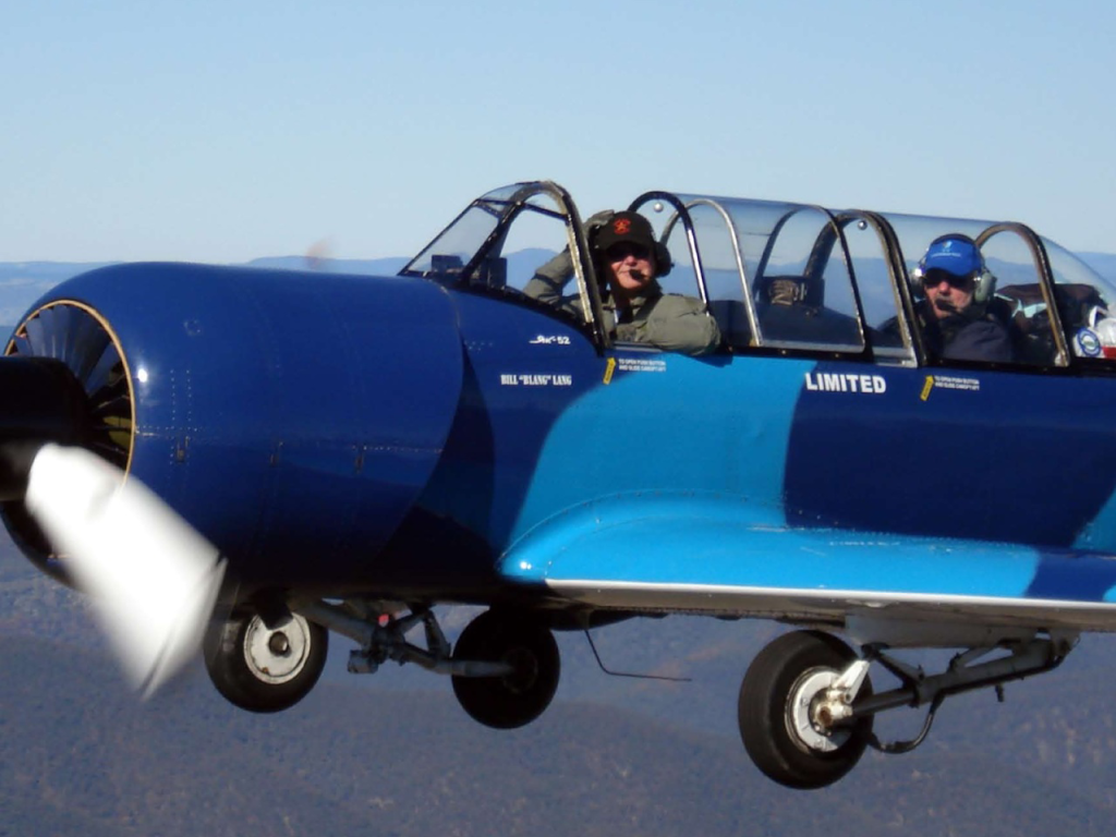 Coastal Reconnoissance and Advanced  Warbird Adventure Flight over the Hunter Valley