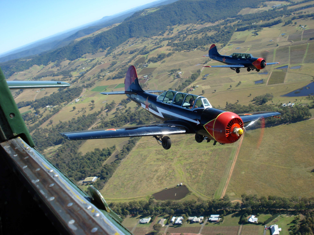 Advanced  Warbird Adventure Flight Over The Hunter Valley